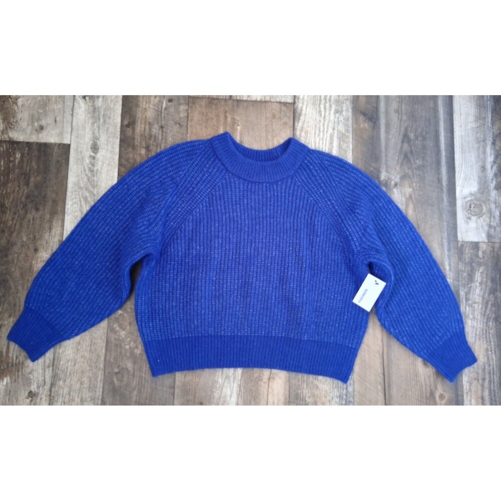 NEW! Women's Sonoma Goods for Life Cozy Heritage Crewneck Sweater, Petite Large - Picture 2 of 9
